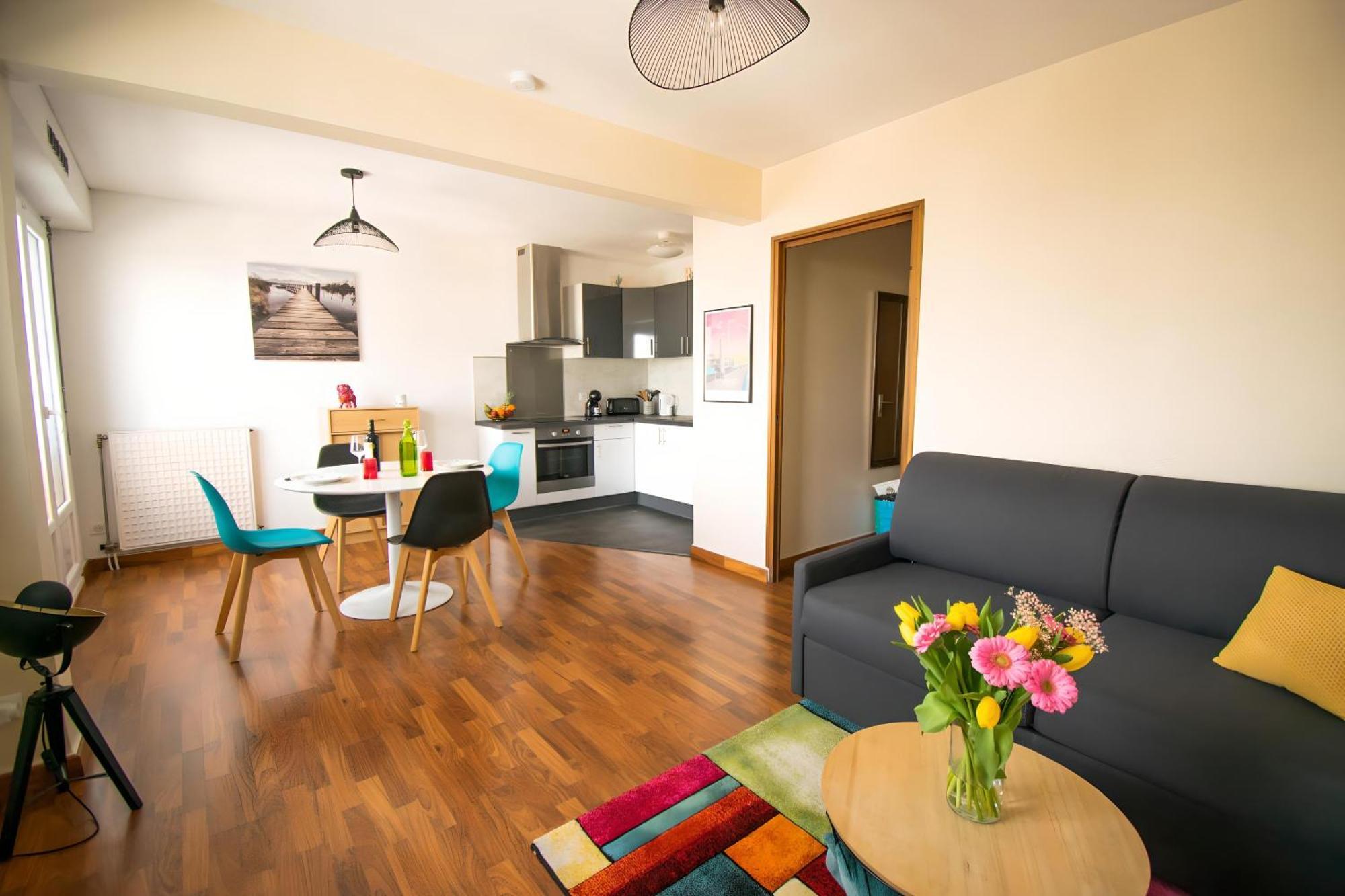 Grand Studio Avec Parking A 10 Minutes Des Plages Lorient Bagian luar foto